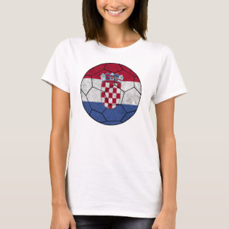Kroatië Voetbal Dames Baby Doll T-shirt
