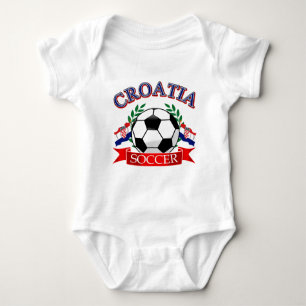 Kroatië voetbal design romper