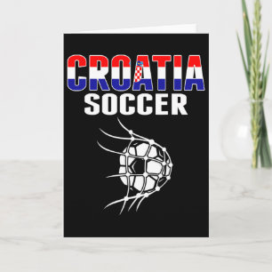 Kroatië Voetbalfans T-shirt - Ondersteun het Kroat Kaart