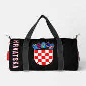 Kroatië wapen plunjezak (Voorkant)