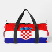 Kroatië wapen plunjezak (Achterkant)