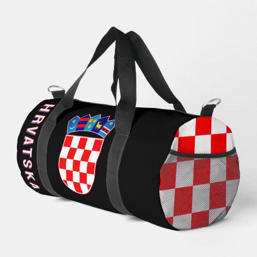 Kroatië wapen plunjezak (Rechterhoek)