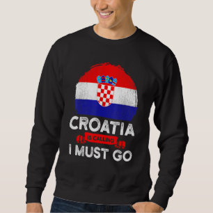 Kroatië zegt dat ik de Kroatische vlag Herita moet Trui