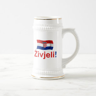 Kroatië Zivjeli! (Proost) Bierpul