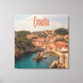 Kroatië Zuidoost-Europa Zagreb Canvas Afdruk (Voorkant)