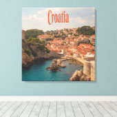 Kroatië Zuidoost-Europa Zagreb Canvas Afdruk (Insitu (Houten vloer))