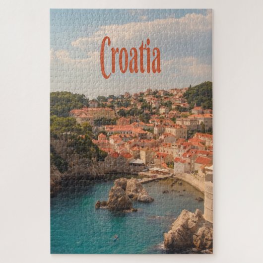 Kroatië Zuidoost-Europa Zagreb Legpuzzel (Verticaal)