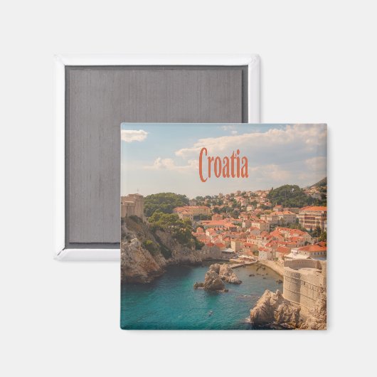 Kroatië Zuidoost-Europa Zagreb Magneet (Voorkant / Achterkant)