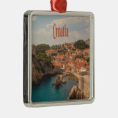Kroatië Zuidoost-Europa Zagreb Metalen Ornament (Rechts)