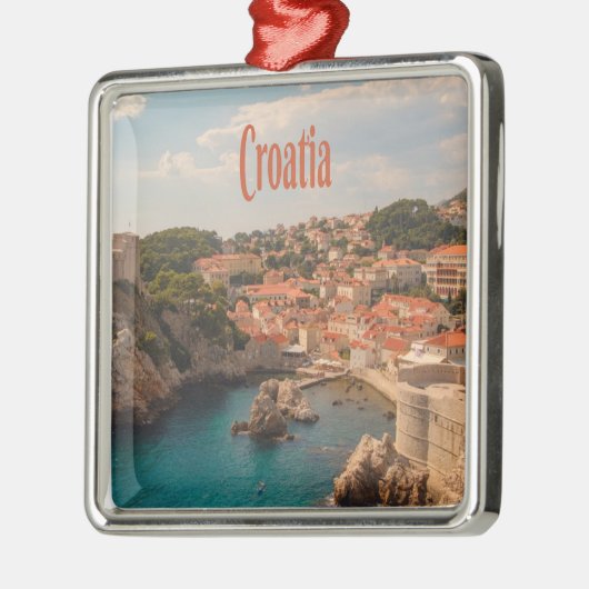 Kroatië Zuidoost-Europa Zagreb Metalen Ornament (Links)