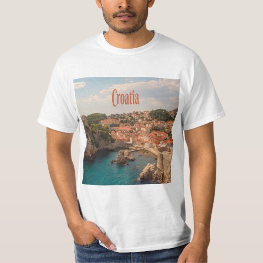 Kroatië Zuidoost-Europa Zagreb T-shirt (Voorkant)