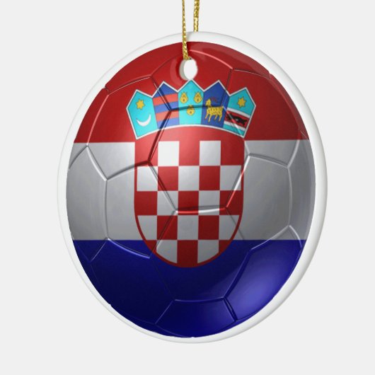 Kroatien-Ball Keramisch Ornament (Links)