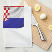 Kroatien Fan Design  Theedoek (Quarter Fold)