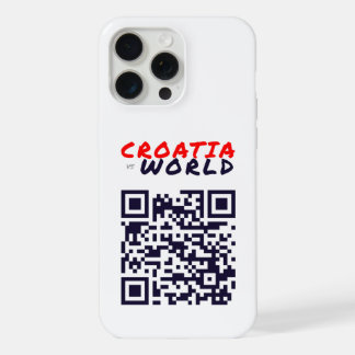 KROATIËvsWERELD iPhone 15 Pro Max Case