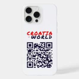 KROATIËvsWORLD iPhone 15 Pro Max Case