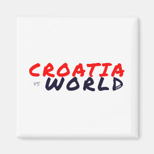 KROATIËvsWORLD Magneet