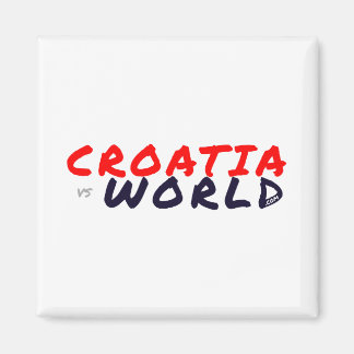 KROATIËvsWORLD Magneet