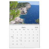 Kroatisch Adriatisch zee Kalender (Mar 2026)