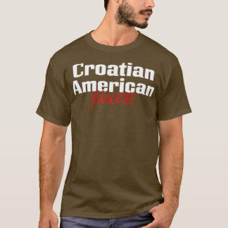 Kroatisch Amerikaans 1 T-shirt
