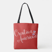 Kroatisch-Amerikaans met verstrengelde harten Tote Bag (Achterkant)
