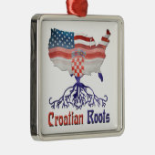 Kroatisch-Amerikaanse versierdecoratie Metalen Ornament (Rechts)