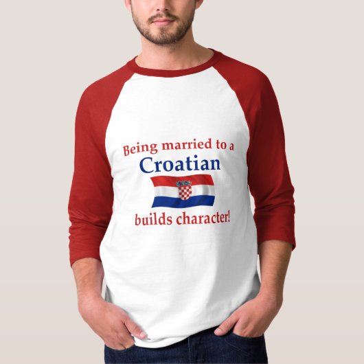 Kroatisch bouwstijlteken t-shirt (Voorkant)