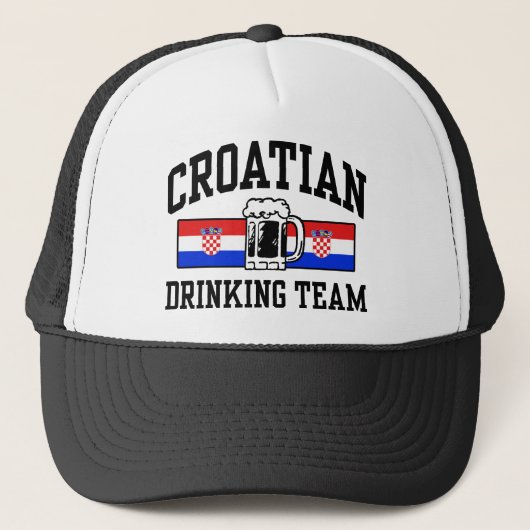 Kroatisch Drink team Trucker Pet (Voorkant)
