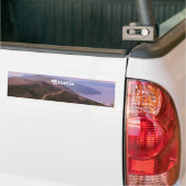 Kroatisch landschap bumpersticker (Op Truck)