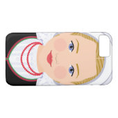 Kroatisch Lika blonde matryoshka Hoesje (Achterkant (Horizontaal))