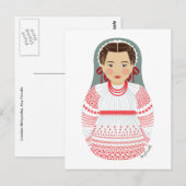 Kroatisch Matryoshka Briefkaart (Voorkant / Achterkant)