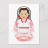 Kroatisch Matryoshka Briefkaart (Voorkant)