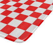 Kroatisch rood-wit geruit snijplank (Hoek)