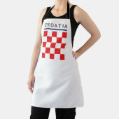 Kroatisch schaakbord schort (Insitu)