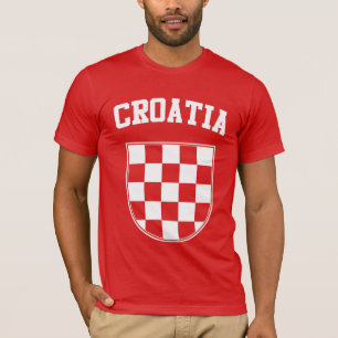 Kroatisch symbool t-shirt