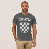 Kroatisch symbool t-shirt (Voorkant volledig)