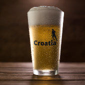 Kroatisch voetbal glas