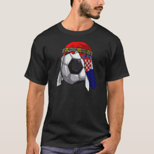 Kroatisch voetbalteam 2022 Arabische Keffiyeh Cr T-shirt