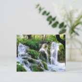 Kroatisch watervalBriefkaart Briefkaart (Staand voorkant)