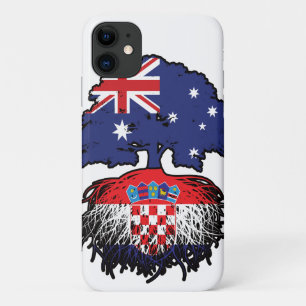 Kroatische Australische Australië - boomstammen Case-Mate iPhone Case