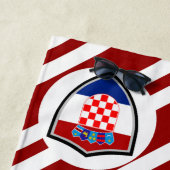 Kroatische badhanddoek (In situ)