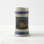Kroatische Beer Stein Bierpul (Center)