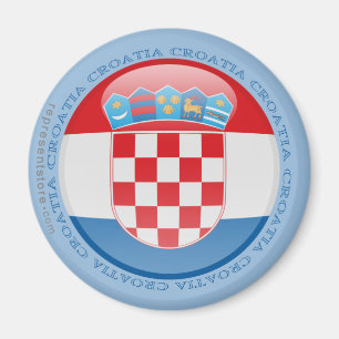 Kroatische bubelvlag magneet