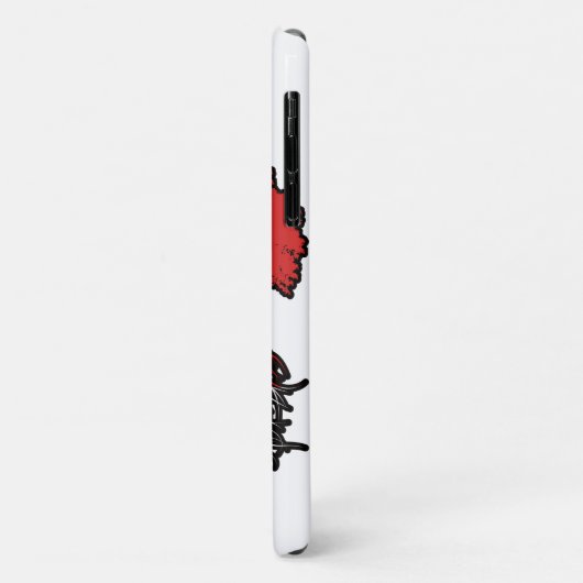 Kroatische Canadese vlag voor bomen Case-Mate iPhone Case (Achterkant/links)