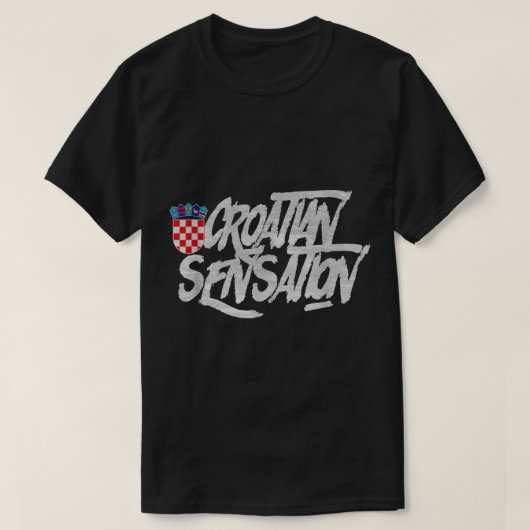 Kroatische censuur (Kroatië) T-shirt (Design voorkant)