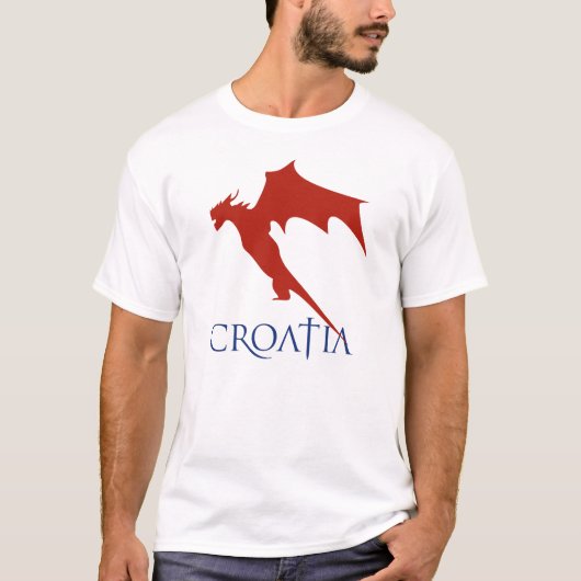 Kroatische draak T-Shirt (Voorkant)
