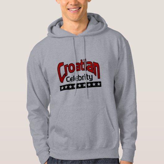 Kroatische feestelijkheid hoodie (Voorkant)