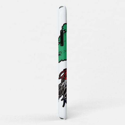 Kroatische Ierse vlag - boomstamwortels Case-Mate iPhone Case (Achterkant/rechts)