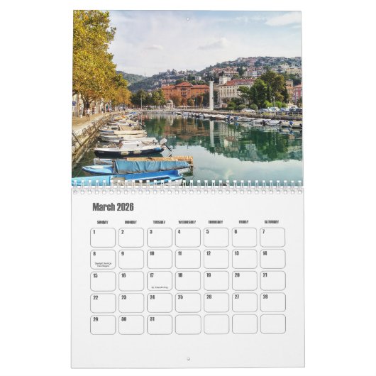 Kroatische kalender (Mar 2026)