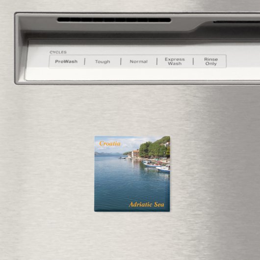 Kroatische koelkast magneet (Insitu (Vaatwasser))