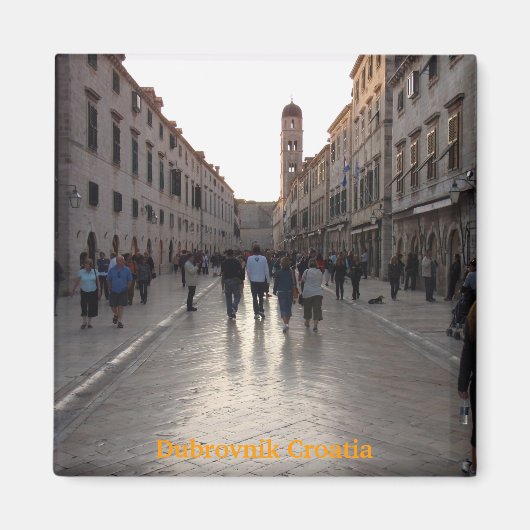 Kroatische koelkast magneet (Voorkant)